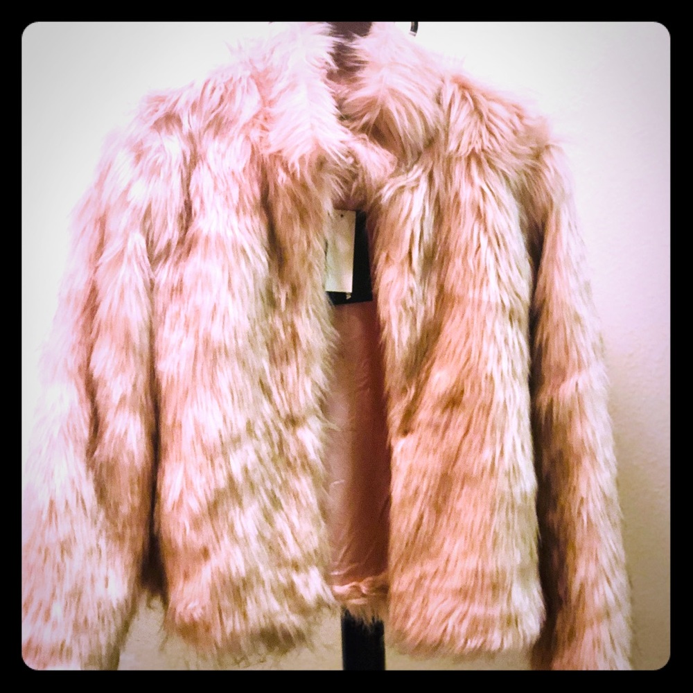💕Fernanda Pink Fur Coat💕